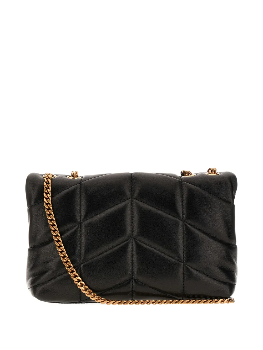 Saint Laurent mini Puffer Toy shoulder bag - Zwart