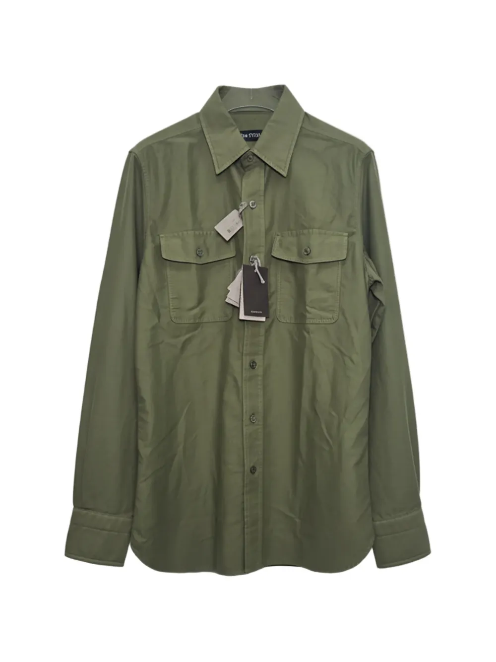 TOM FORD Camicia in cotone - Verde