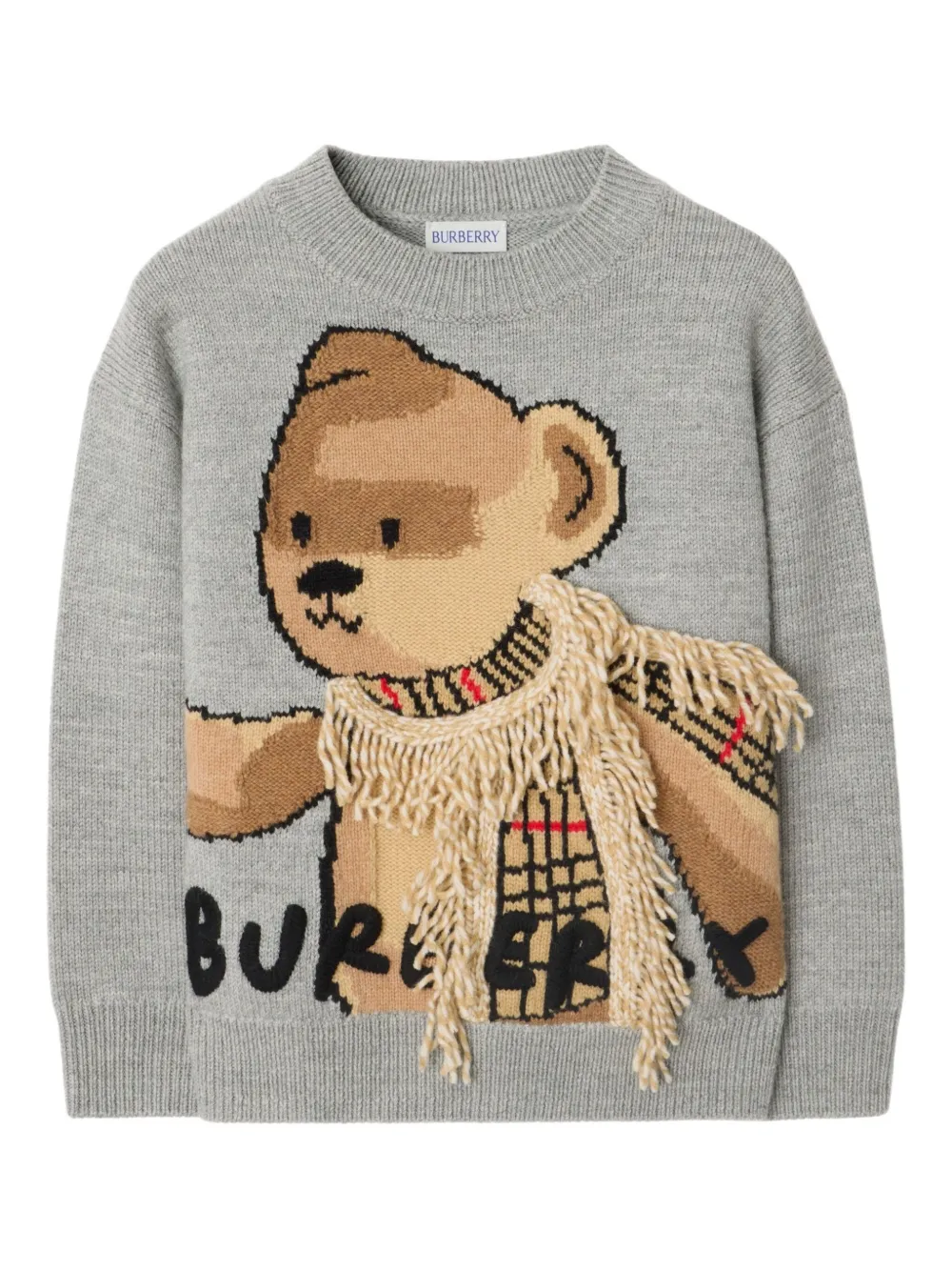 Burberry Kids Thomas Bear trui Grijs