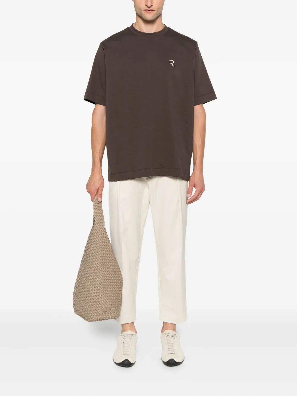 Rhun playera de algodón con logo bordado | Playeras | Image 2