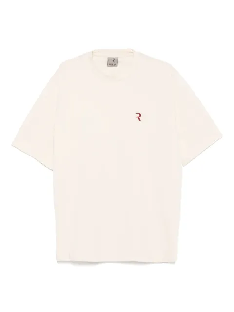 Rhun logo-embroidered cotton T-shirt