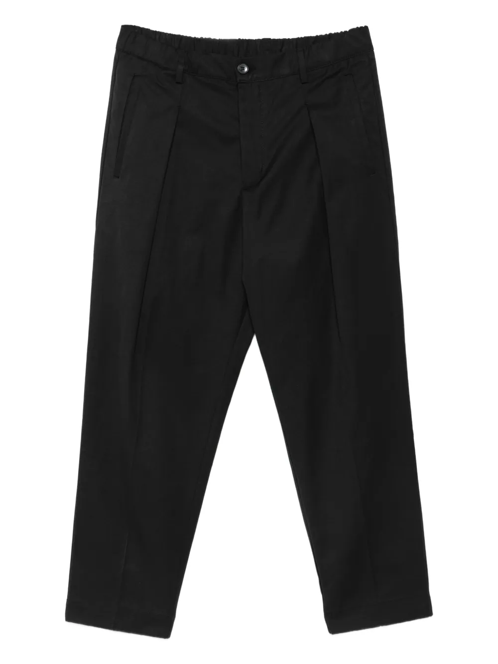 Rhun pleat-detail trousers | Black | Image 1