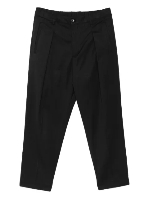 Rhun pleat-detail trousers