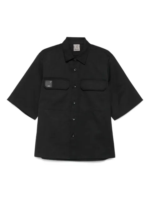 Rhun logo-appliqué short-sleeve shirt