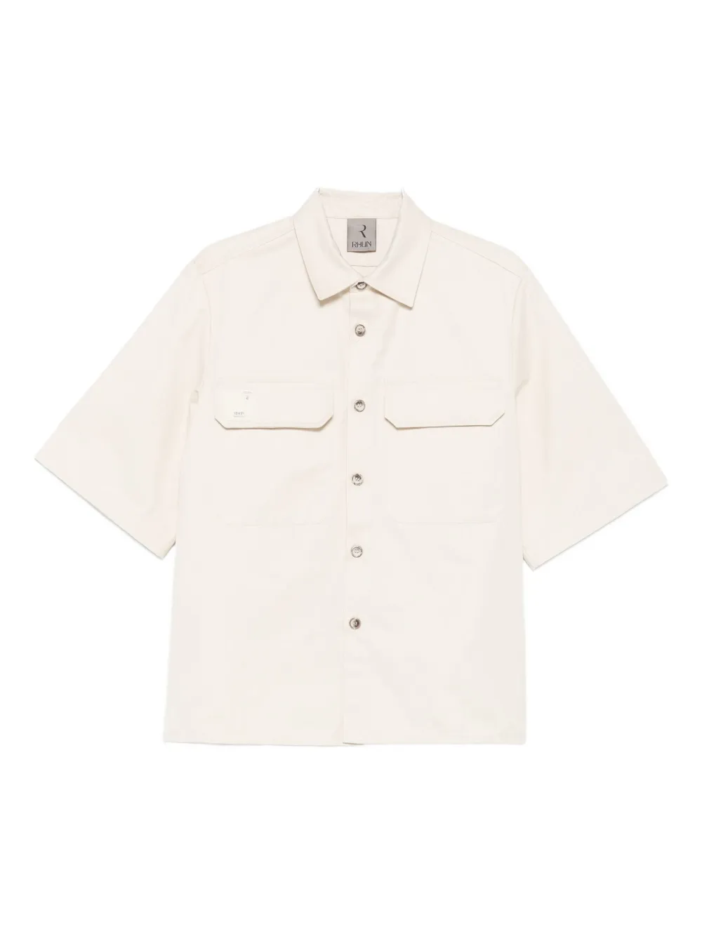 Rhun short-sleeve shirt | Neutrals | Image 1