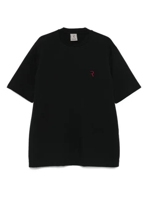 Rhun embroidered cotton T-shirt