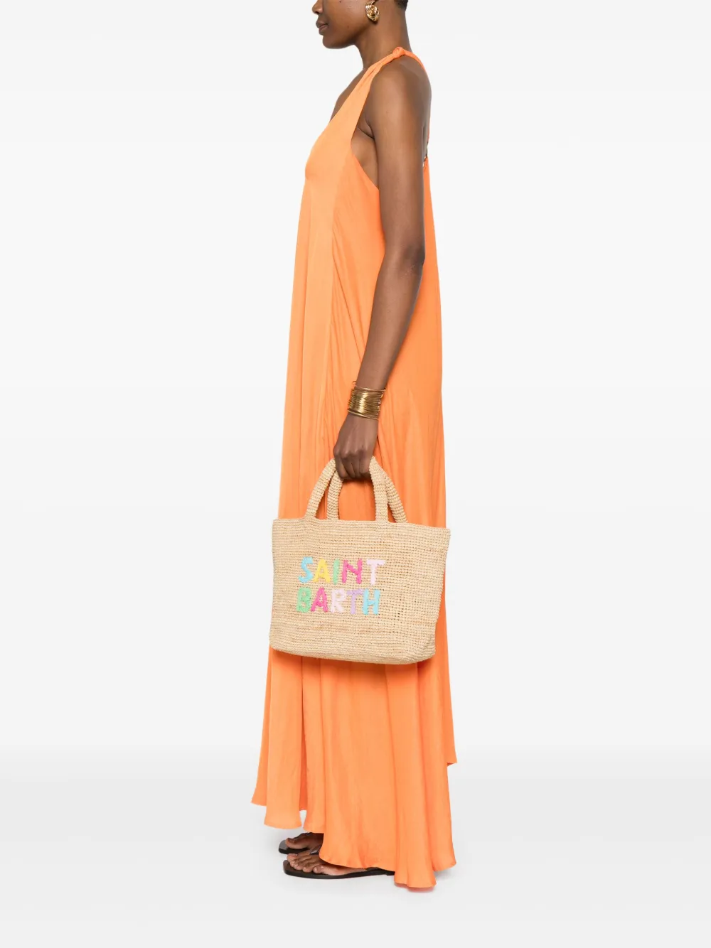 MC2 Saint Barth Raffia shopper - Beige