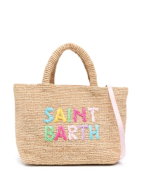 MC2 Saint Barth raffia tote bag