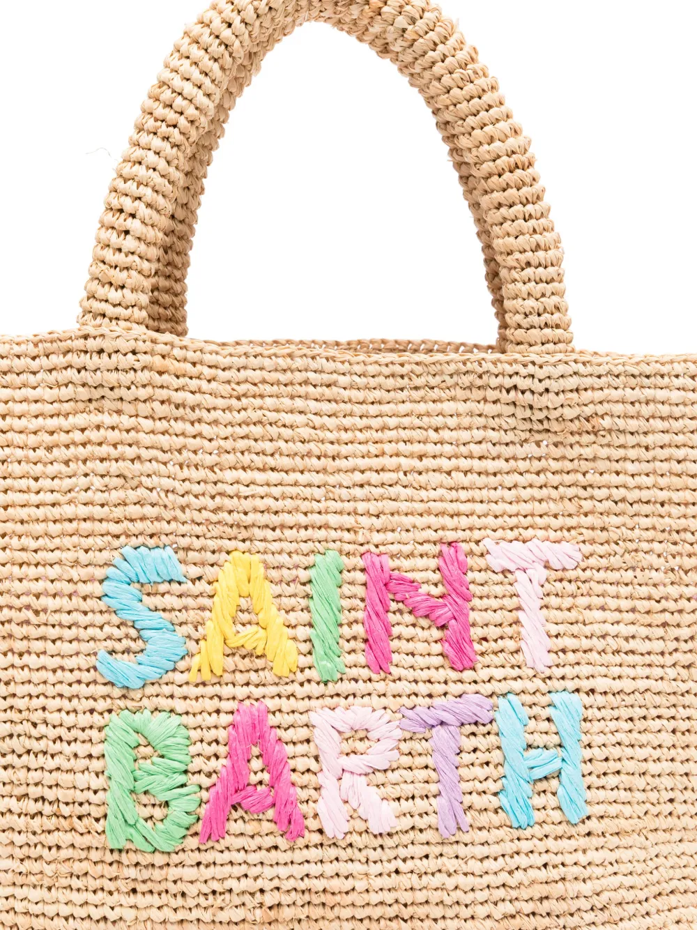 MC2 Saint Barth Raffia shopper Beige
