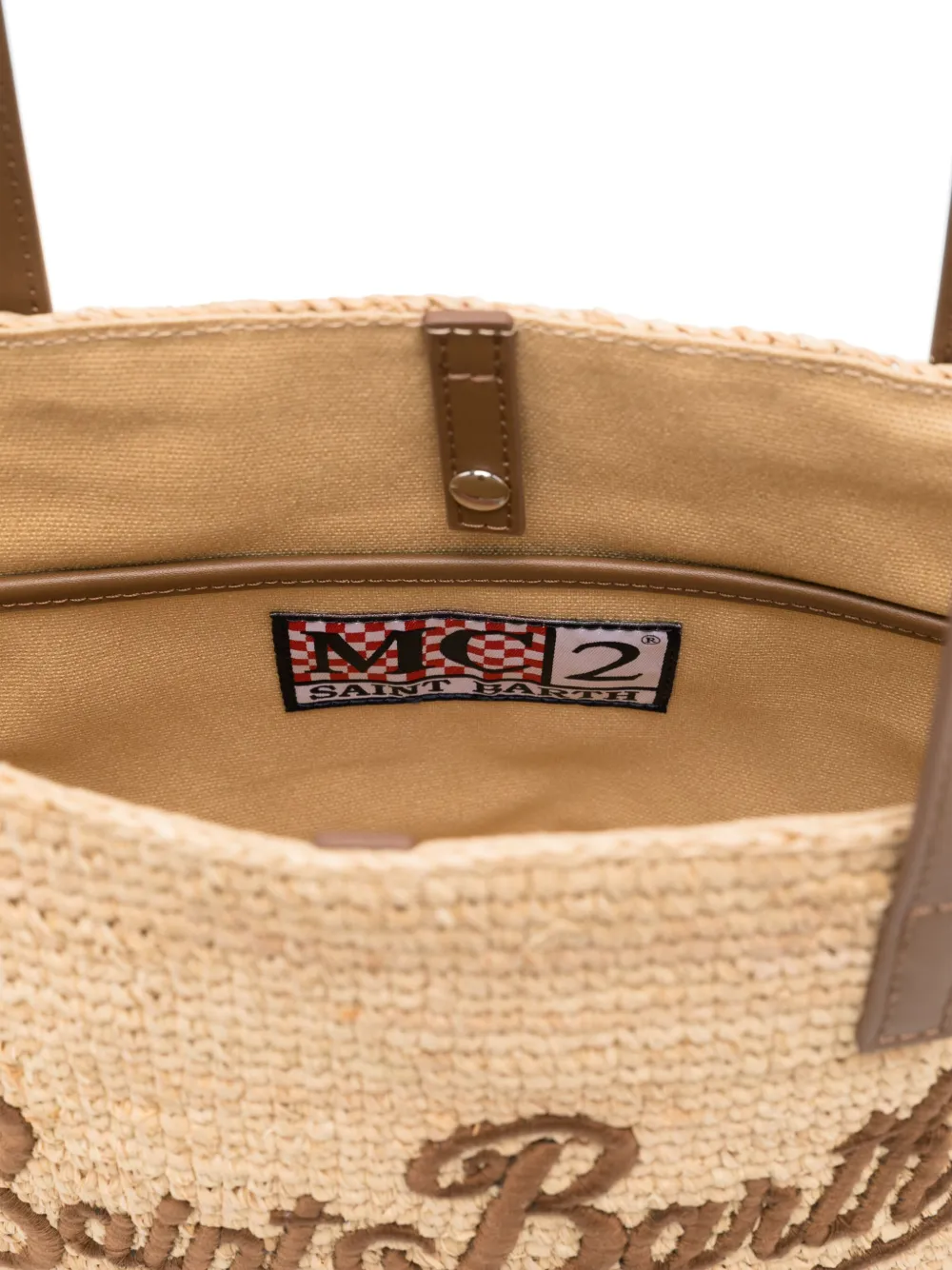MC2 Saint Barth Kids Vanity shopper Beige