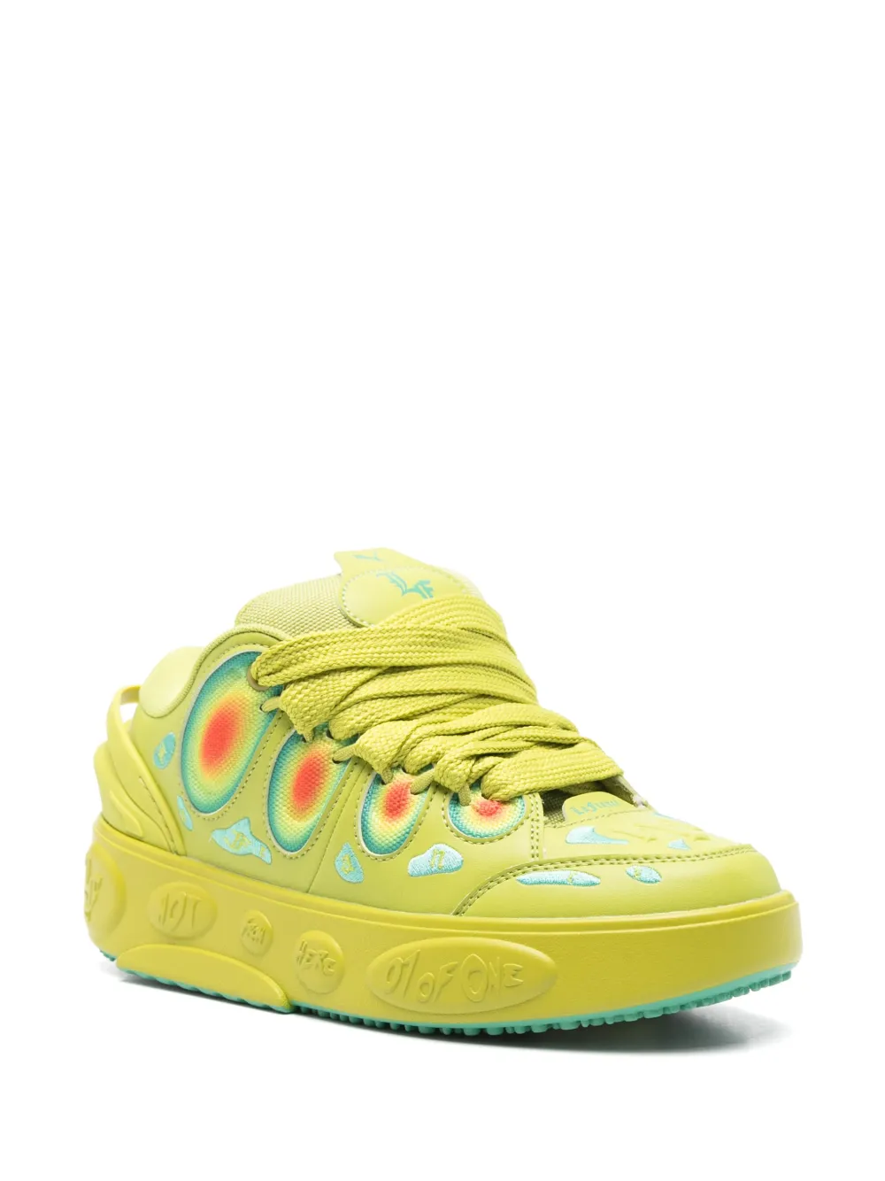 PUMA x LAMELO BALL LaFrancé Heatmap sneakers Green