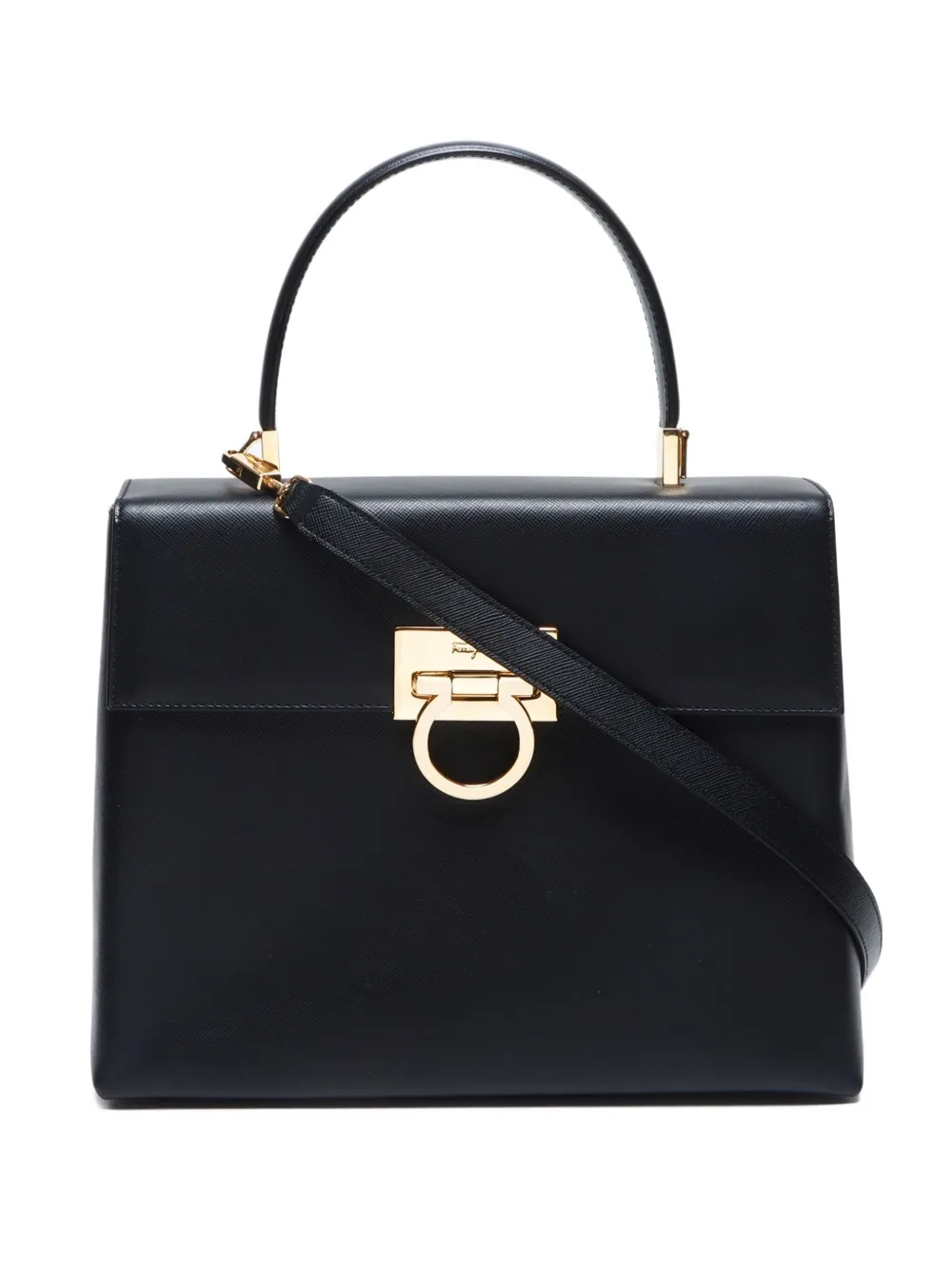 Ferragamo Pre-Owned 2000-2020s Gancini handbag | Black | Image 1