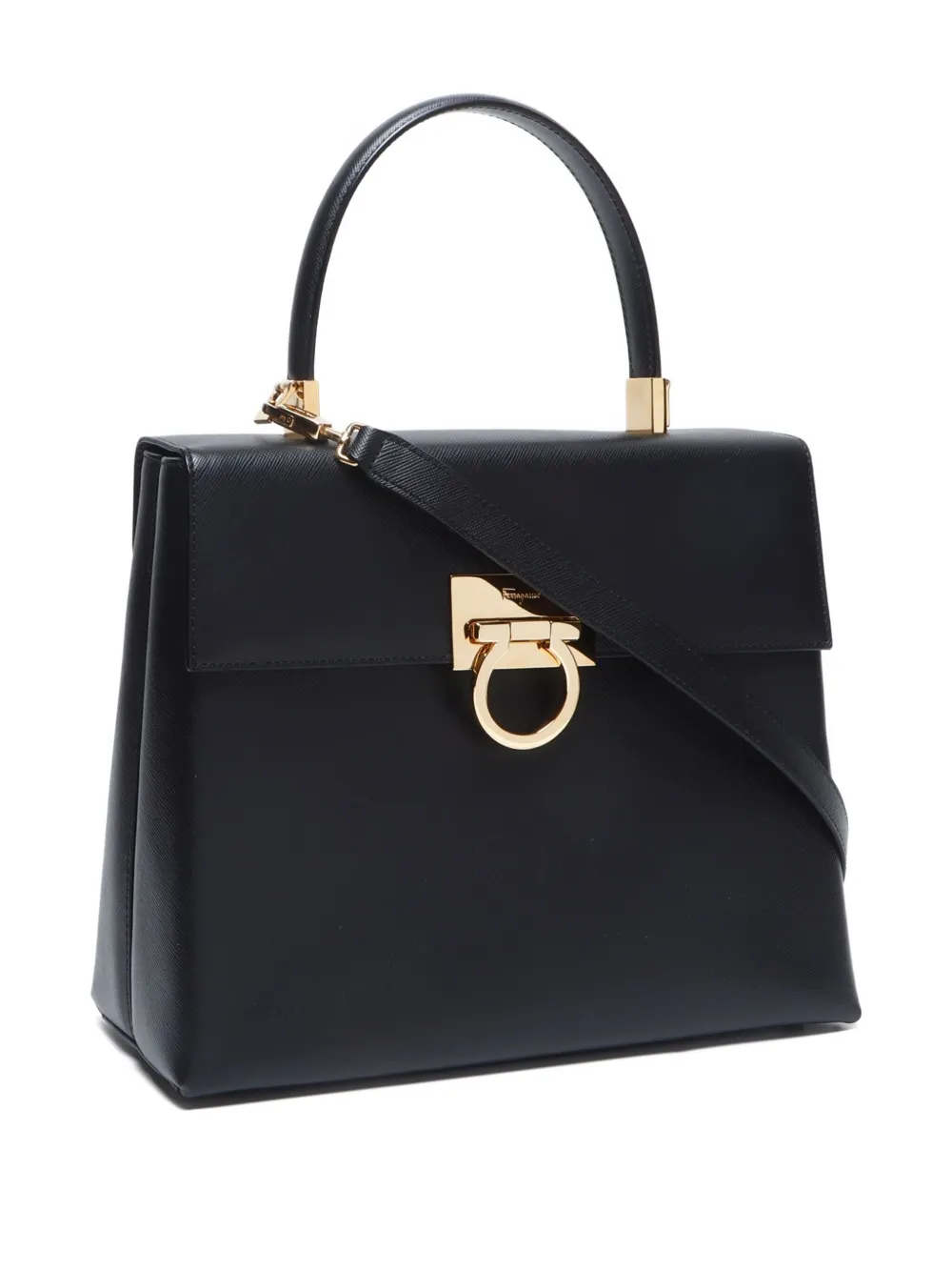 Pre-owned Ferragamo 2000-2020s Gancini Handbag