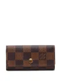 Louis Vuitton Pre-Owned 2010-2024 Damier-canvas key case - Brown