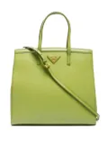 Prada Pre-Owned 2000-2020 triangle-logo handbag - Green