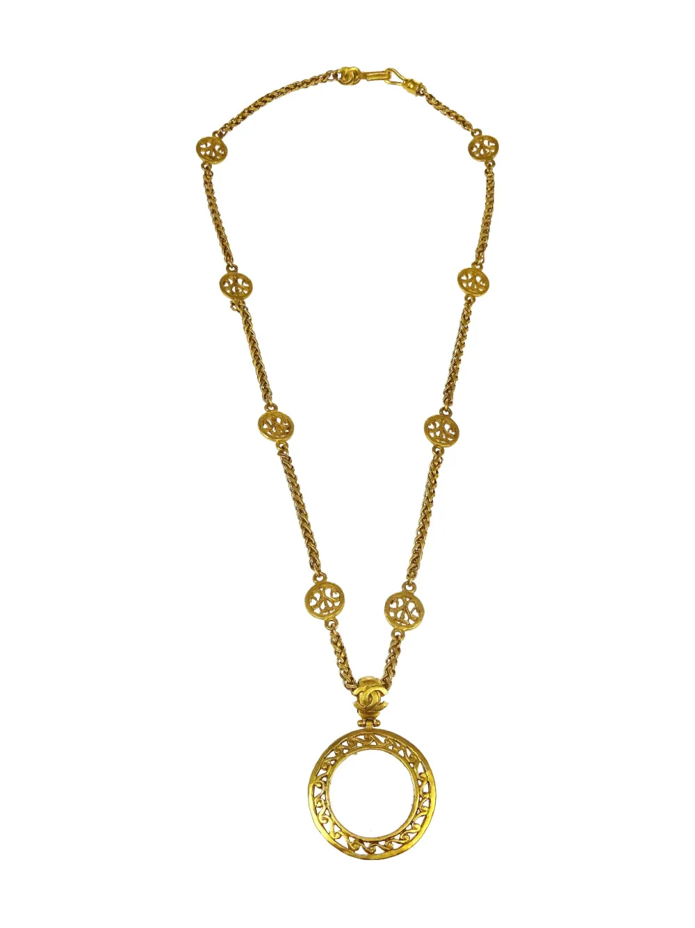 1995 loupe-pendant necklace