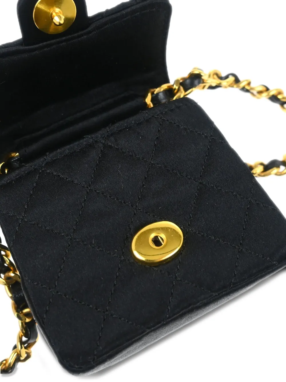 Pre-owned Chanel Quilted Flap Bag In Black