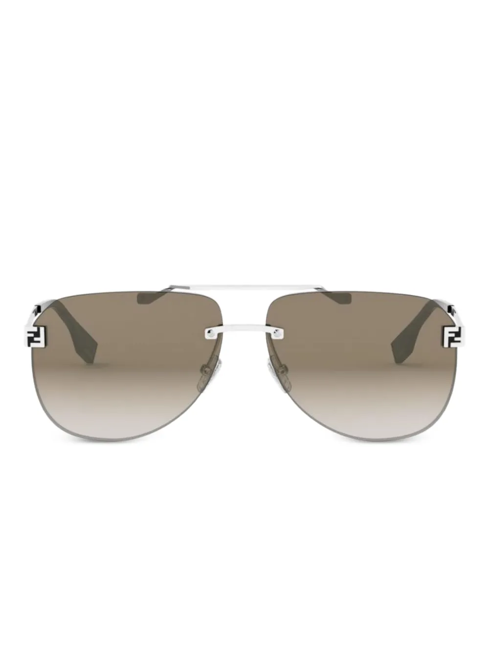 FENDI FF-motif sunglasses | Silver | Image 1