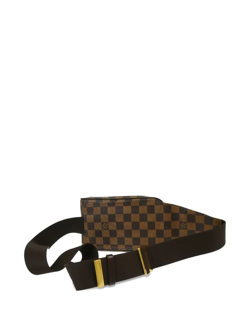Pre-owned Louis Vuitton 2003 Geronimo Cross Body Bag In Brown