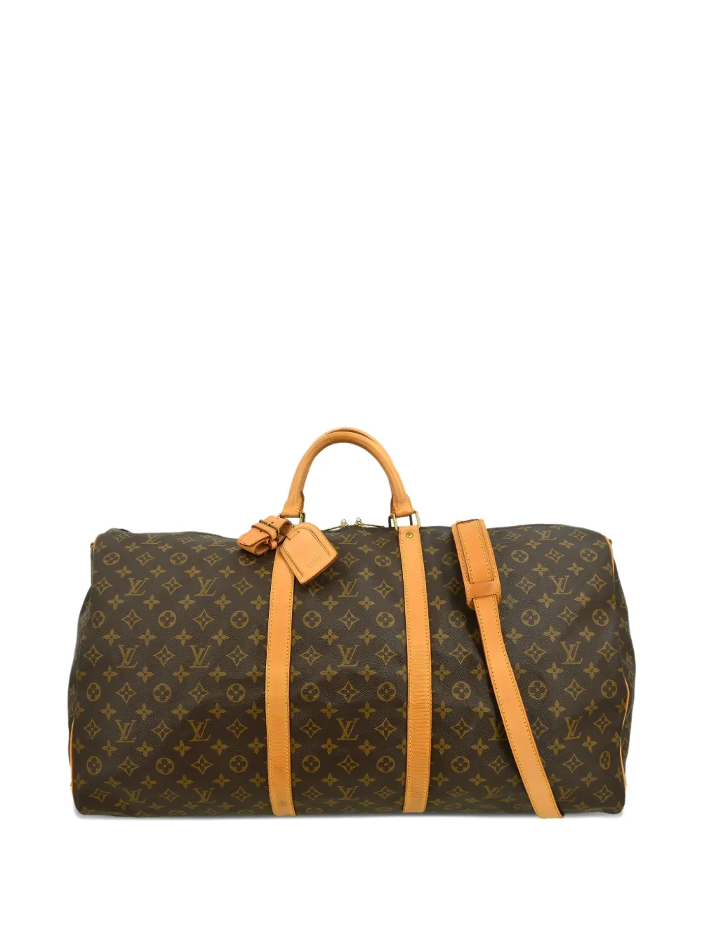Louis Vuitton Pre-Owned 1990 キーポル バンドリエール 60 ダッフルバッグ - ブラウン Louis Vuitton Pre-Owned 1990 キーポル バンドリエール 60 ダッフルバッグ - ブラウン