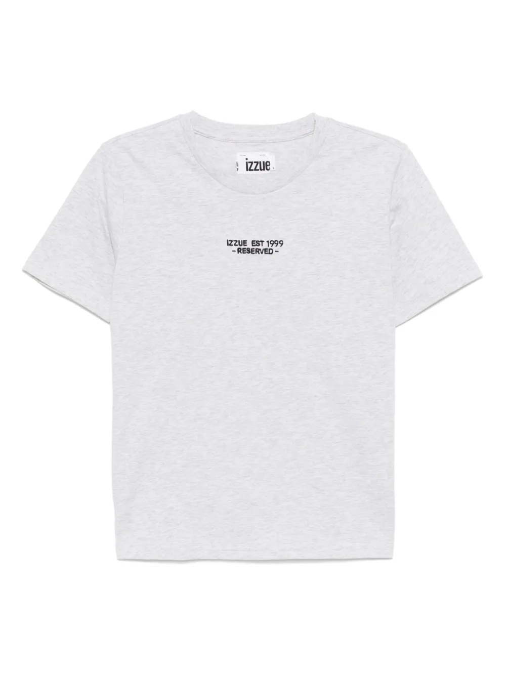 logo-embroidered T-shirt