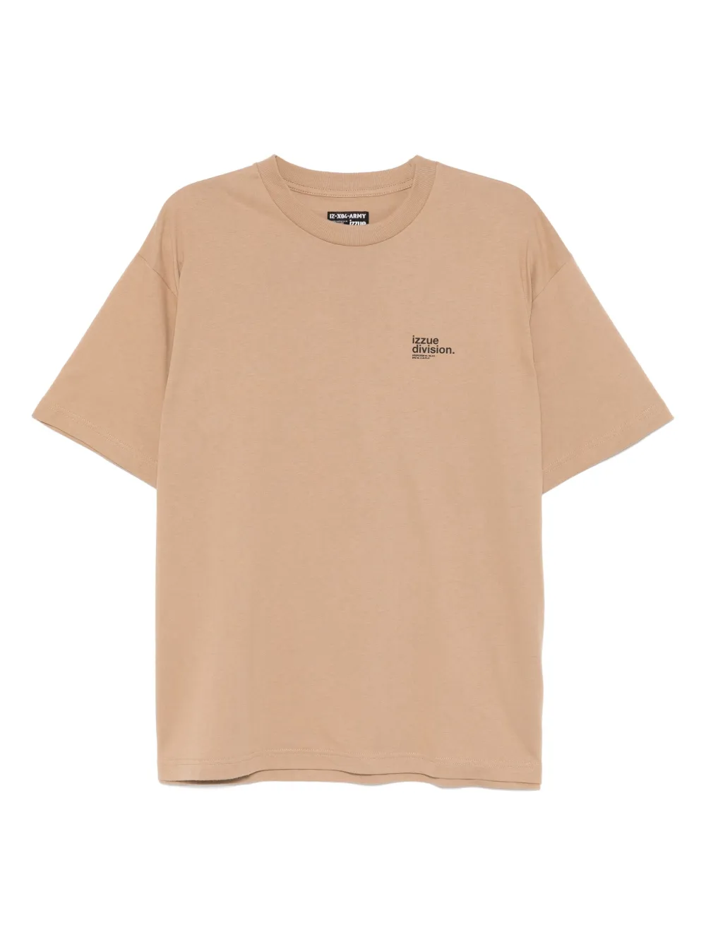 izzue playera con logo estampado | marrón | Image 1