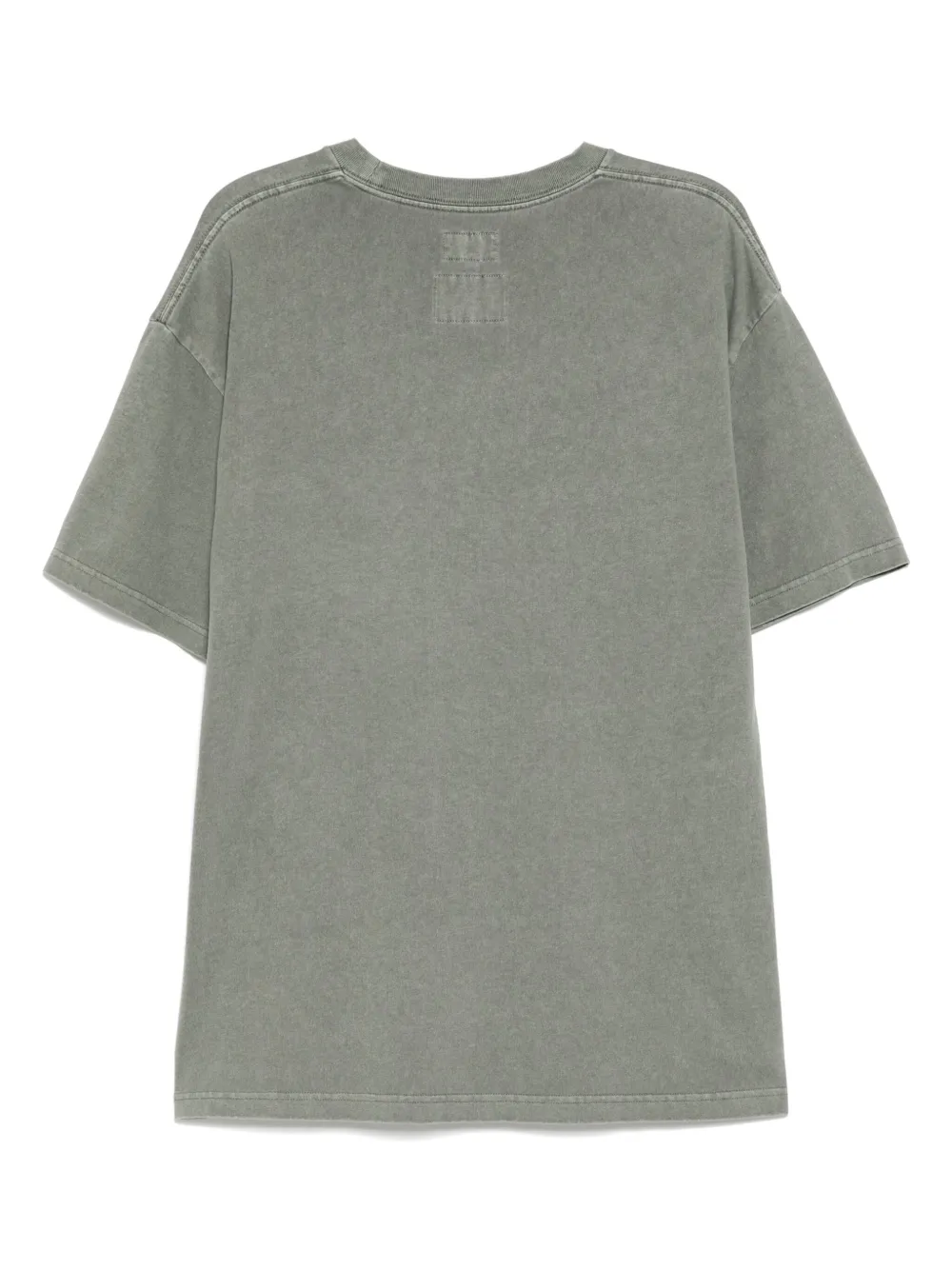 izzue T-shirt met logopatch Groen