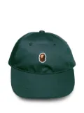 A BATHING APE® logo-embroidered cap - Green