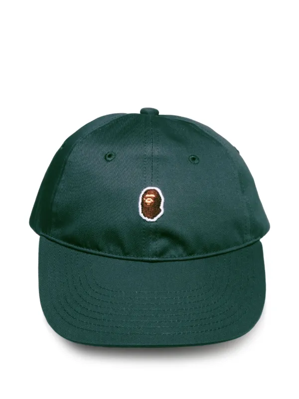 A BATHING APE® ロゴ キャップ | グリーン | FARFETCH JP