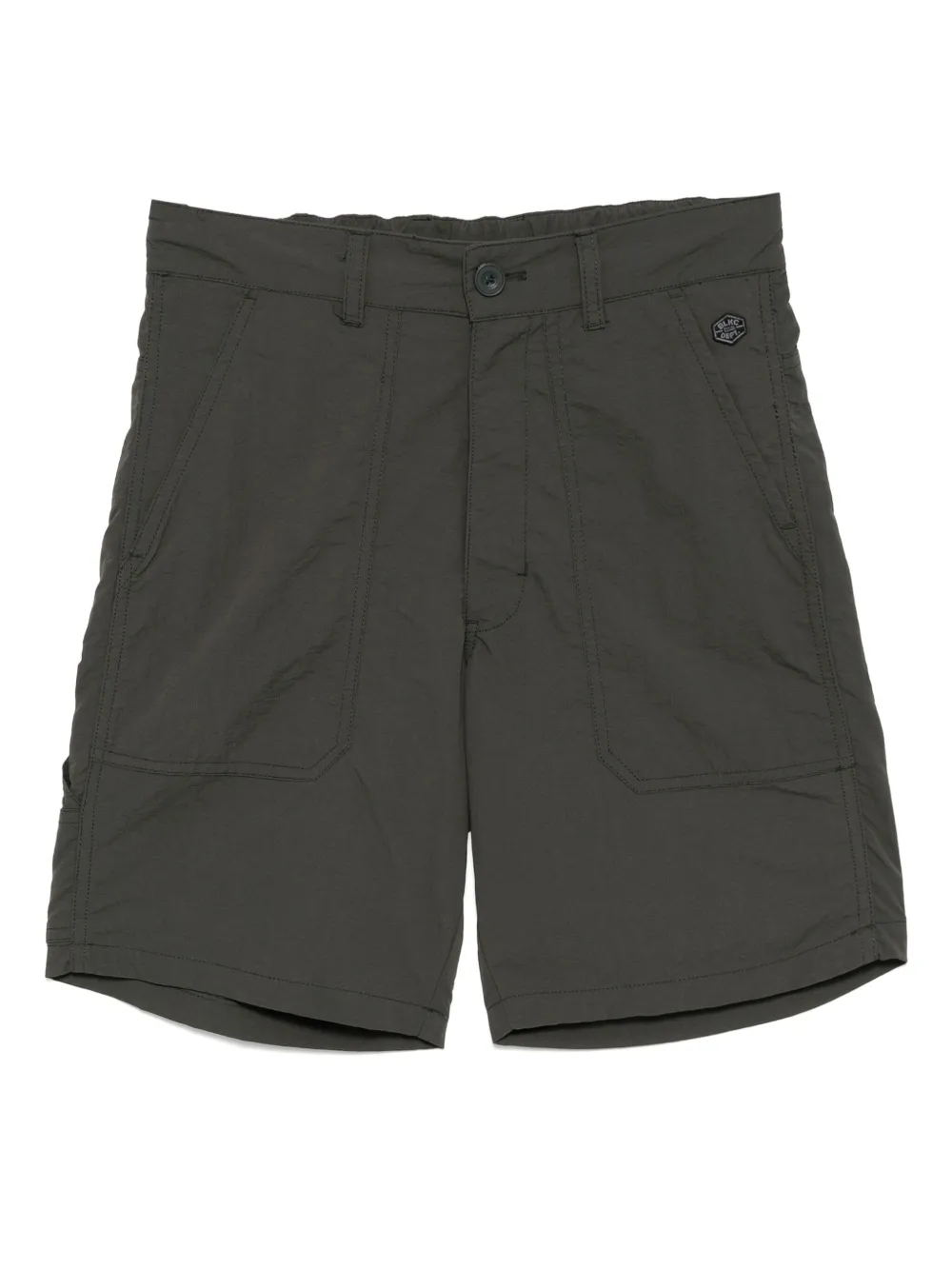 CHOCOOLATE Shorts mit Logo-Patch | Grau | Image 1