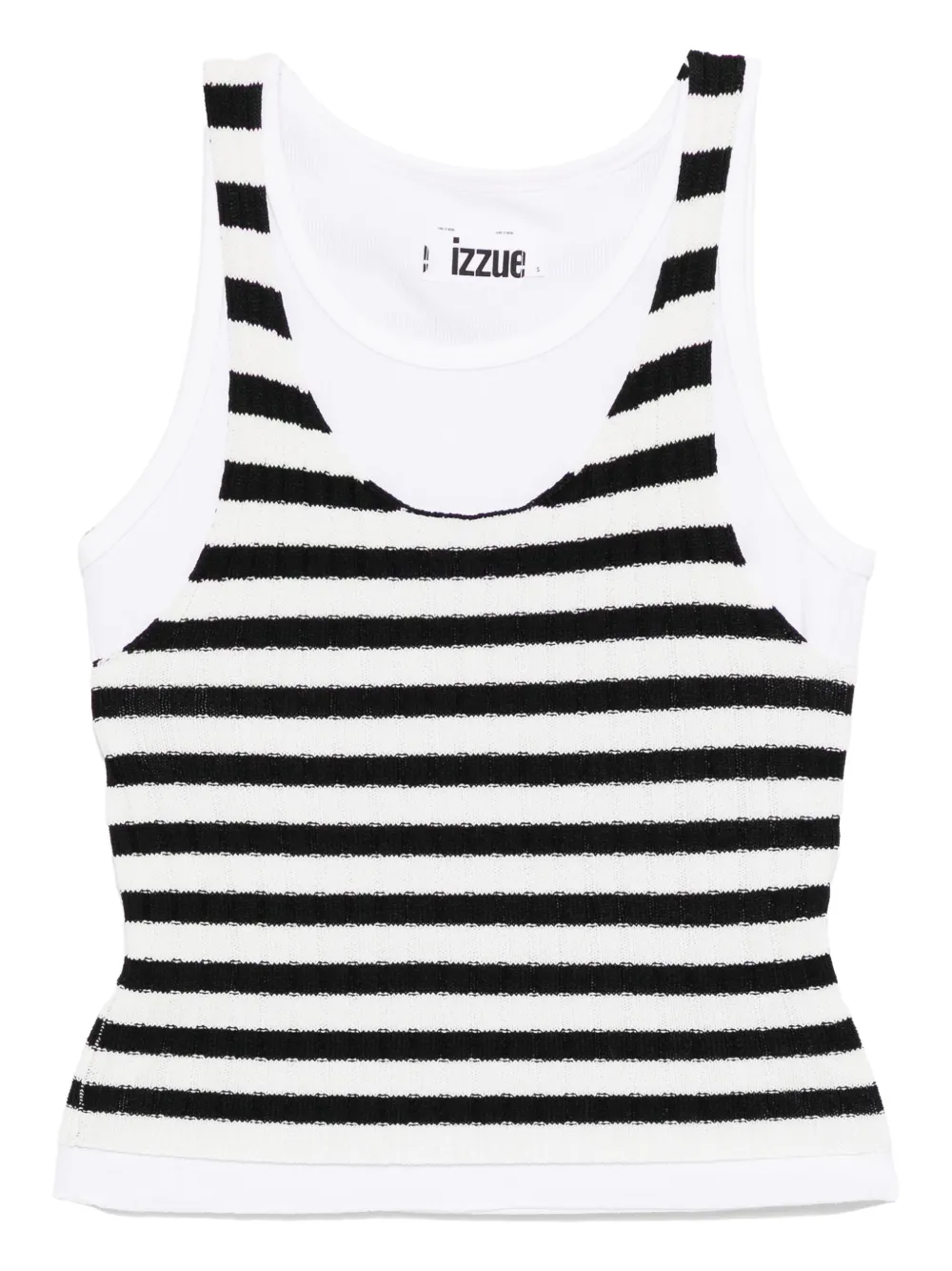 Izzue Gelaagde tanktop Wit
