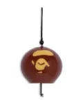 A BATHING APE® ape-face ornament - Brown