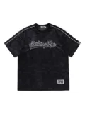 A BATHING APE® logo-appliqué jersey - Black