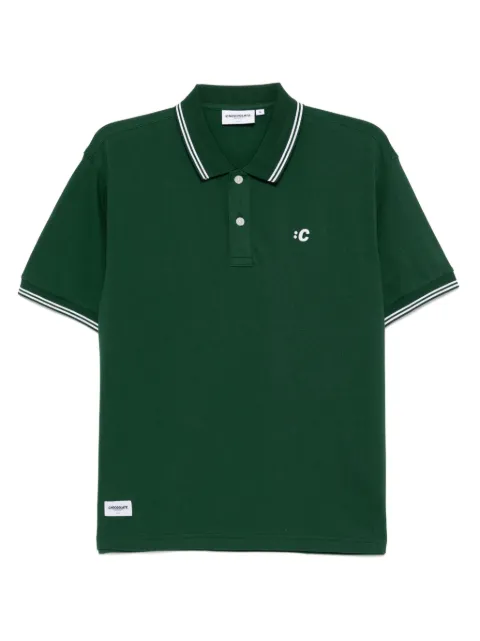 CHOCOOLATE logo-embroidered polo shirt