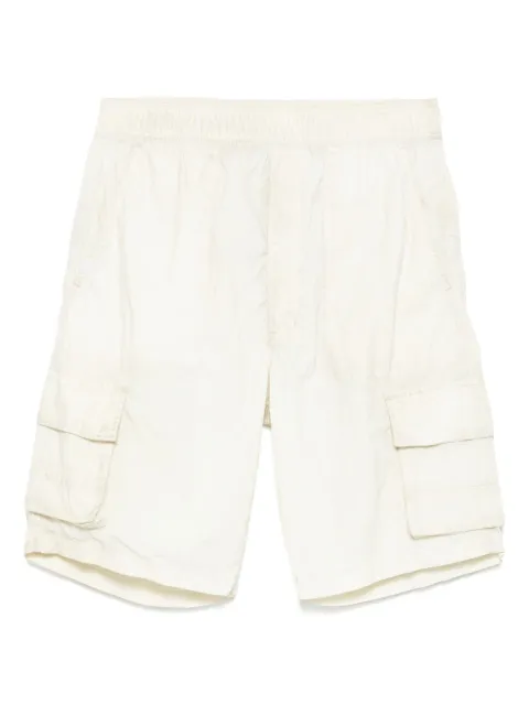 izzue logo-patch cargo shorts 