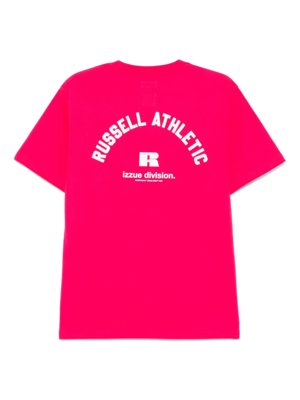 izzue T-shirt met logoprint Roze