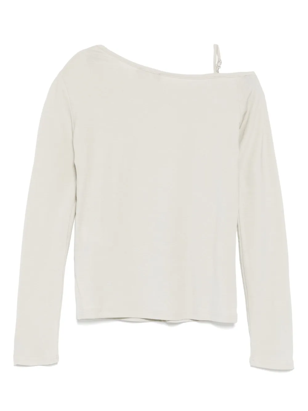 tout a coup Asymmetrische top Grijs