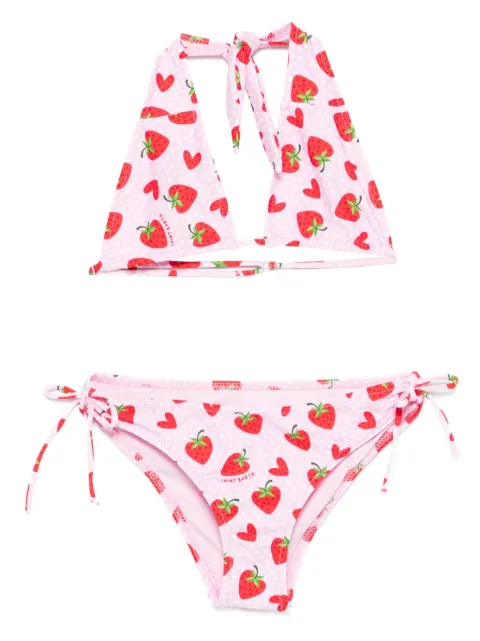 MC2 Saint Barth Kids strawberry-print bikini