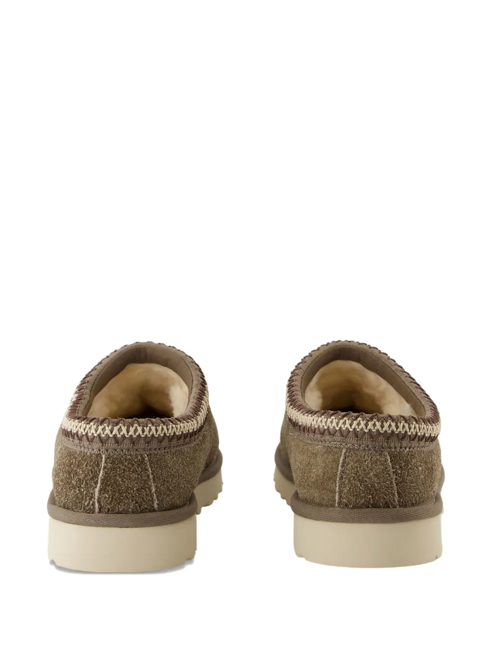 UGG Tasman Shaggy mules Green