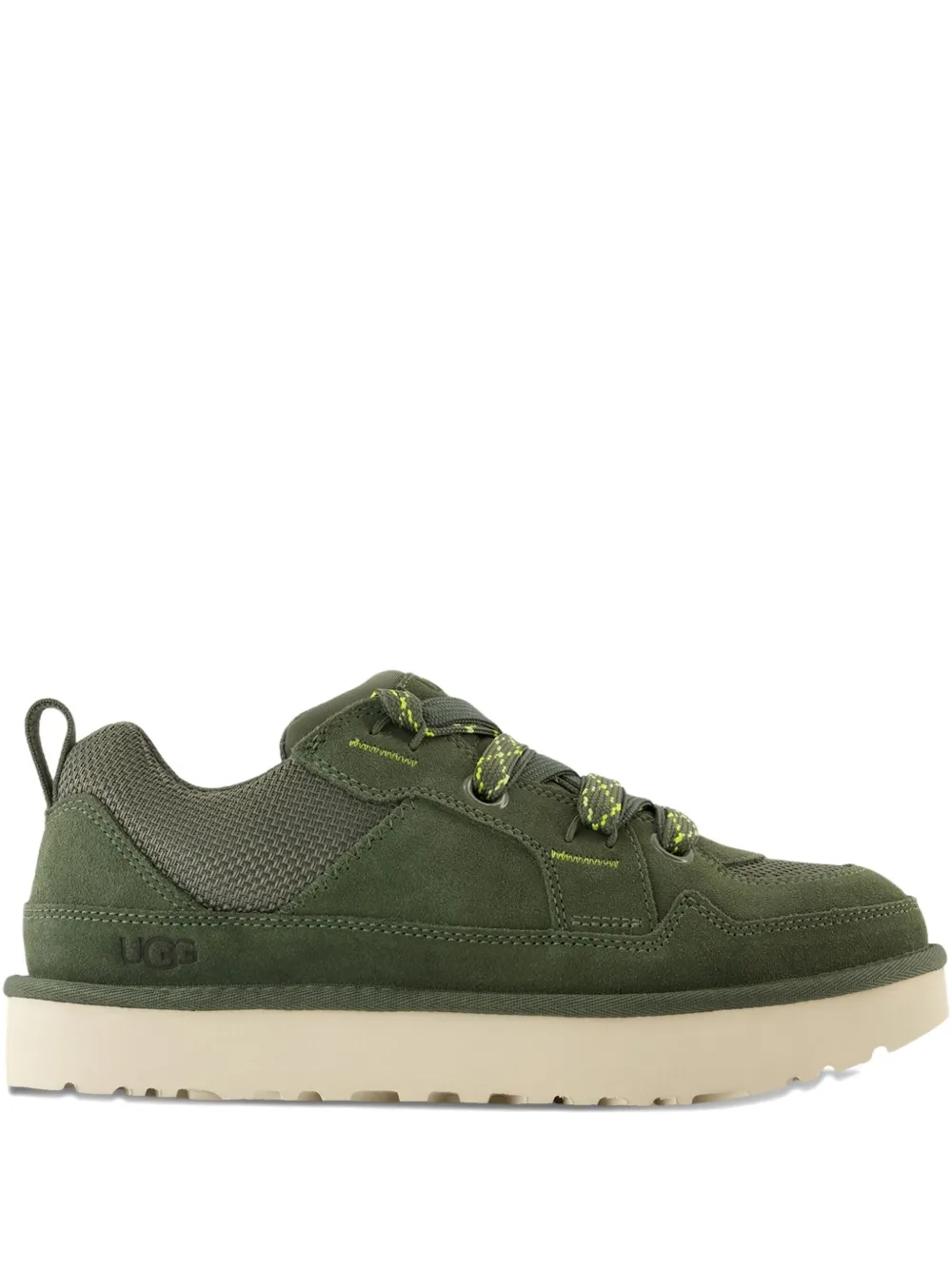 UGG M Lowmel lace-up sneakers | Green | Image 1