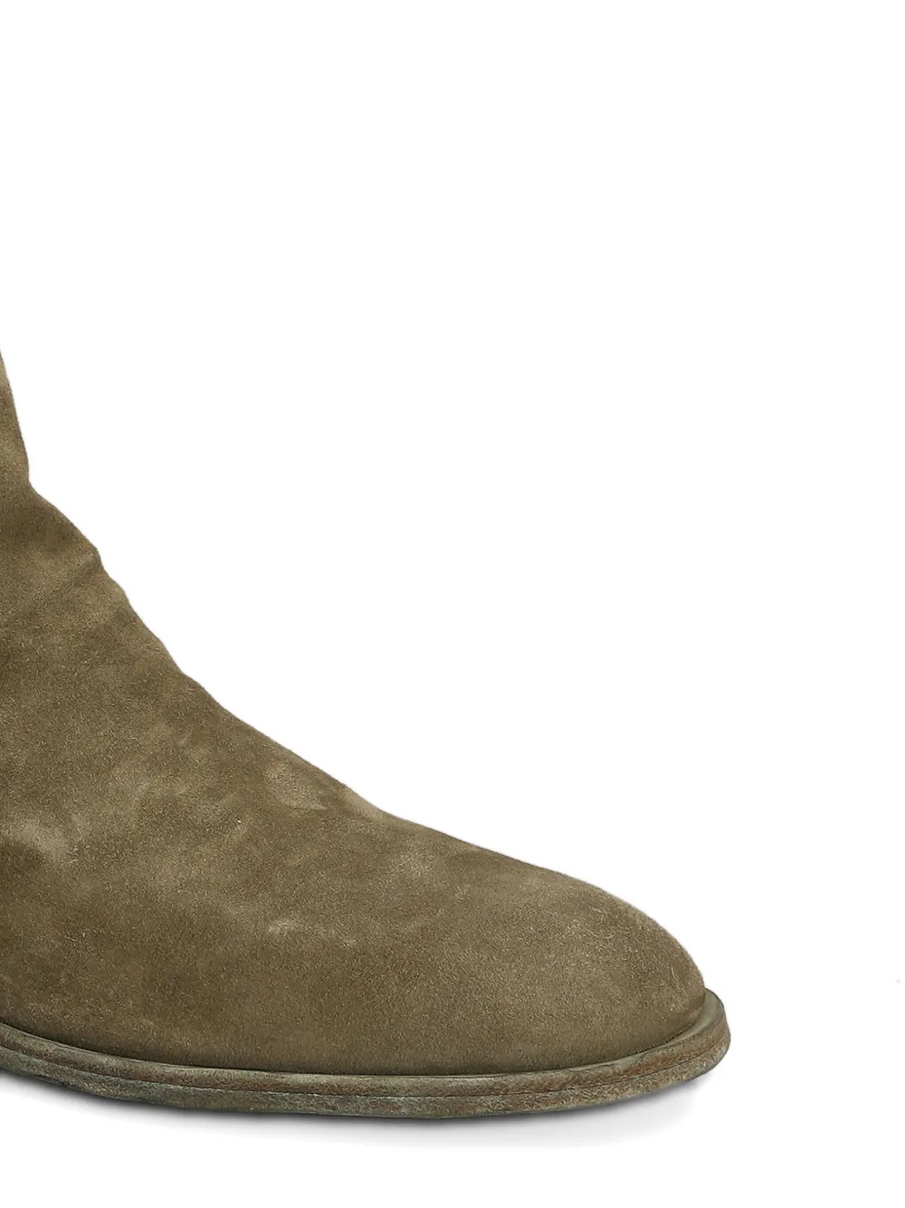 Officine Creative suede ankle boots Neutrals