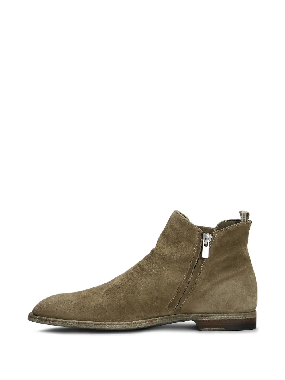 Officine Creative suede ankle boots Neutrals