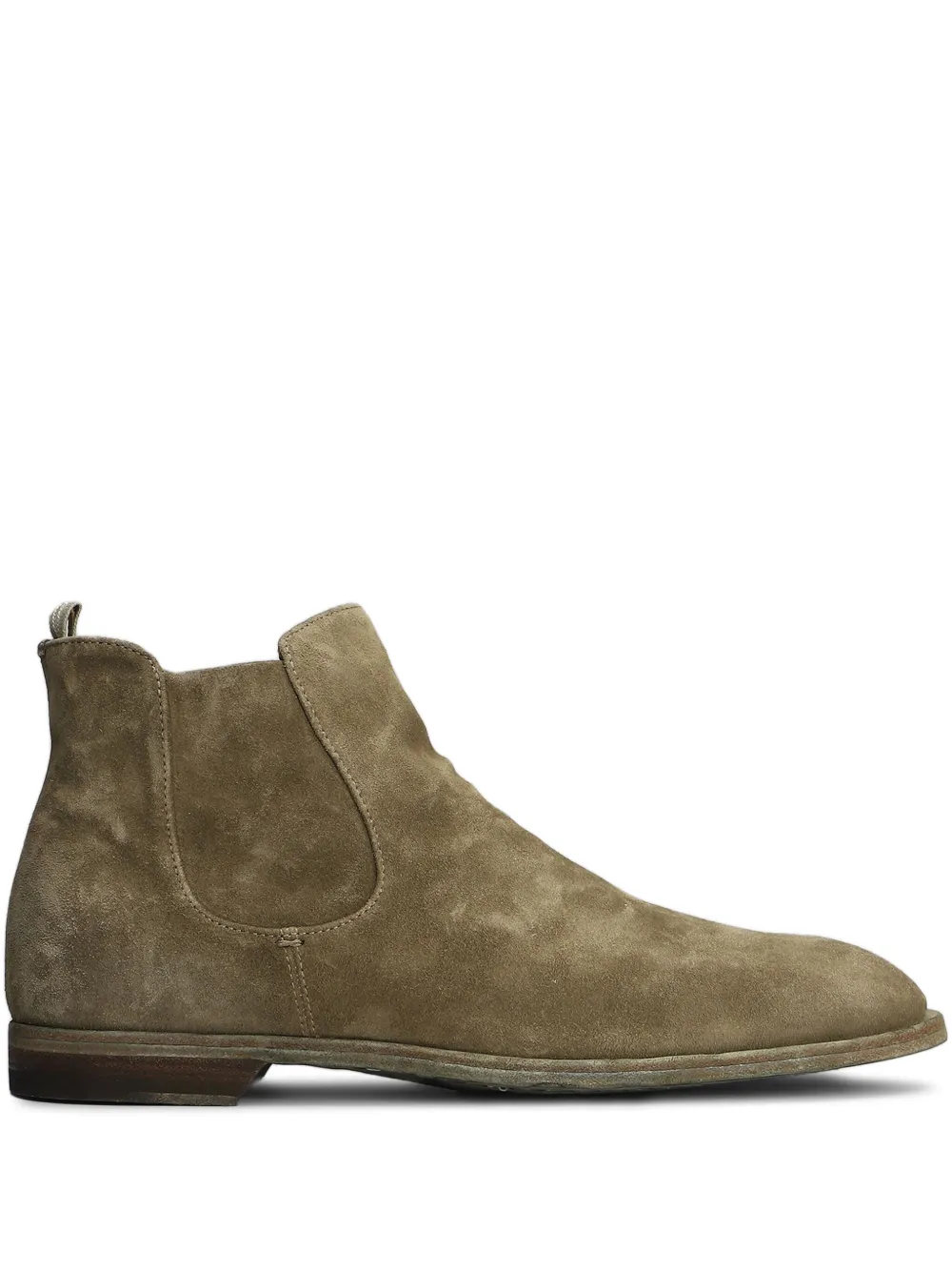 Officine Creative suede ankle boots Neutrals