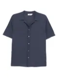 Altea shape crepe shirt - Blue