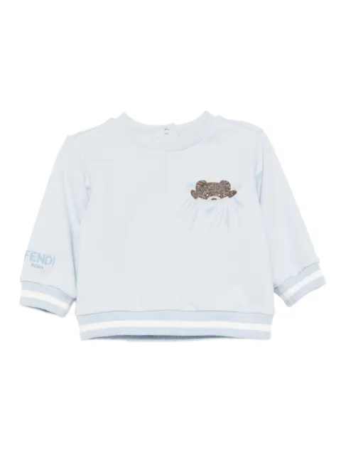 Fendi Kids graphic--print sweatshirt