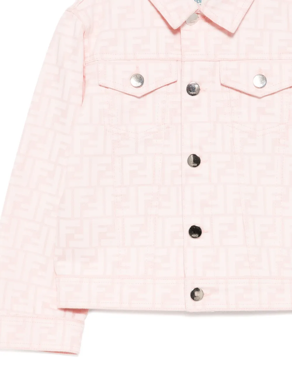 Fendi Kids Jack met monogramprint Roze