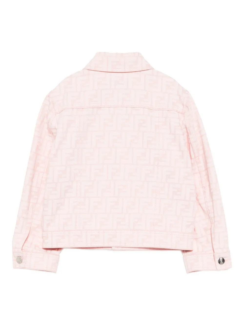 Fendi Kids Jack met monogramprint Roze