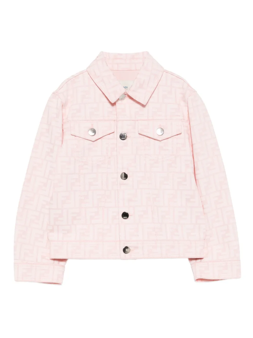 Fendi Kids Jack met monogramprint Roze