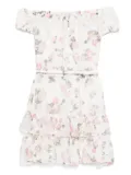 ERMANNO FIRENZE floral-print dress - White