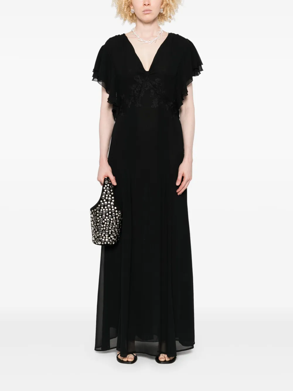 ERMANNO FIRENZE sleeveless dress - Zwart